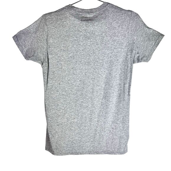 Super Mario "Lucky Charm" T shirt Nintendo Gray Size Small Gamer - Picture 2 of 5